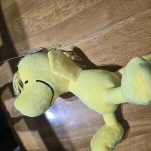 Peanuts Woodstock Dog Toy / Crinkles and Squeaks / 10" / New